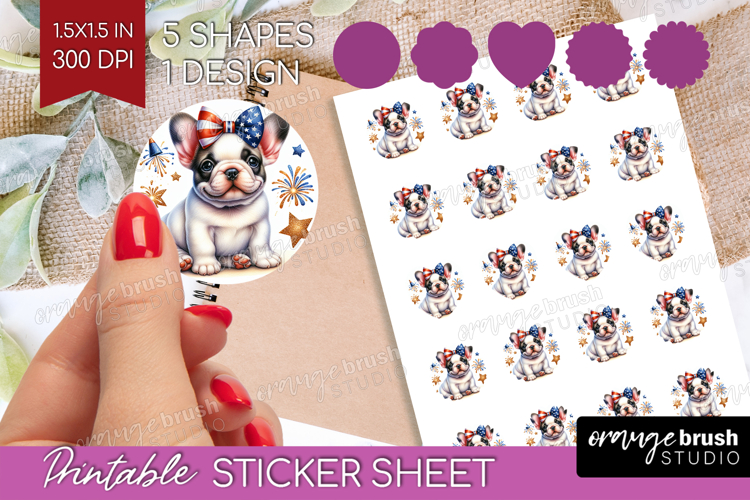 French Bulldog Clipart Image 6
