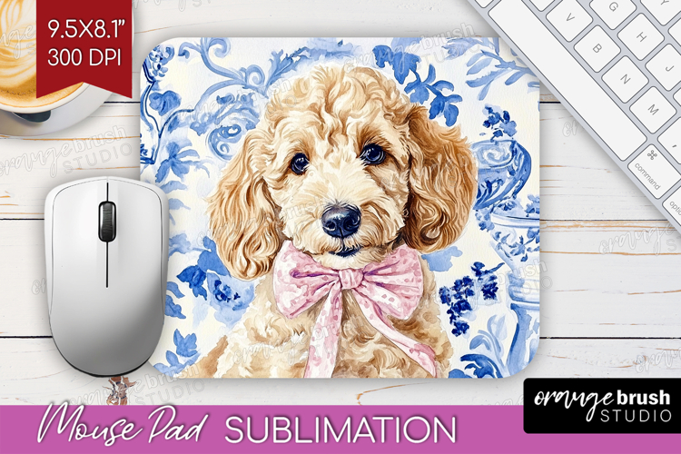 Goldendoodle Clipart Image 6