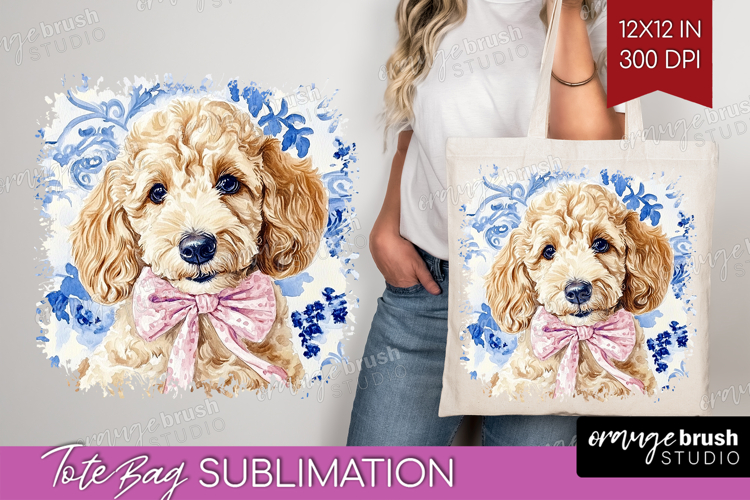 Goldendoodle Clipart Image 2