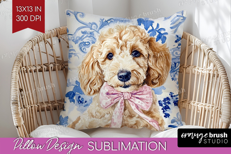 Goldendoodle Clipart Image 8