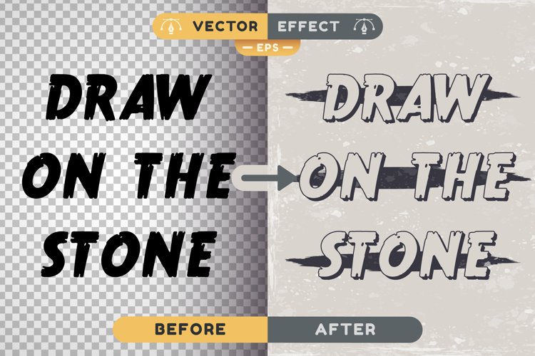 Grunge Horror - Editable Text Effect, Font Style example image 1