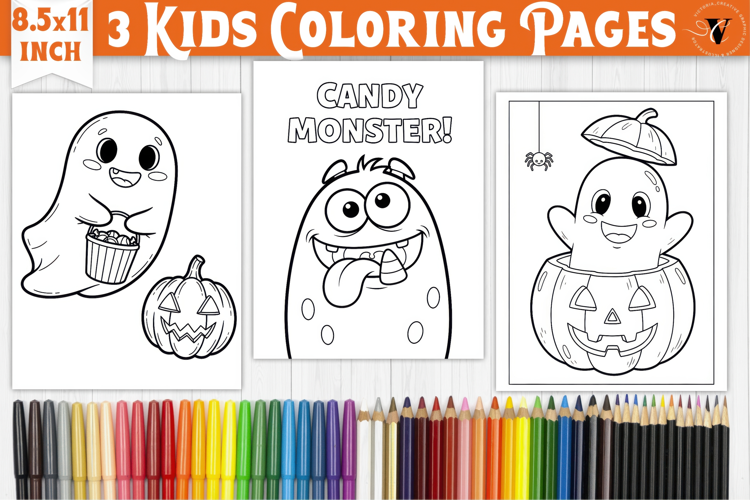 Halloween Kids Coloring Pages | Coloring book