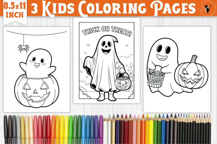 Halloween Kids Coloring Pages | Coloring book