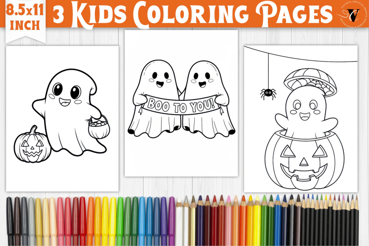 Halloween Kids Coloring Pages | Coloring book