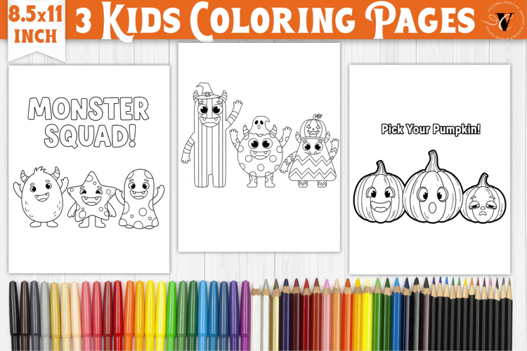Halloween Kids Coloring Pages | Coloring book