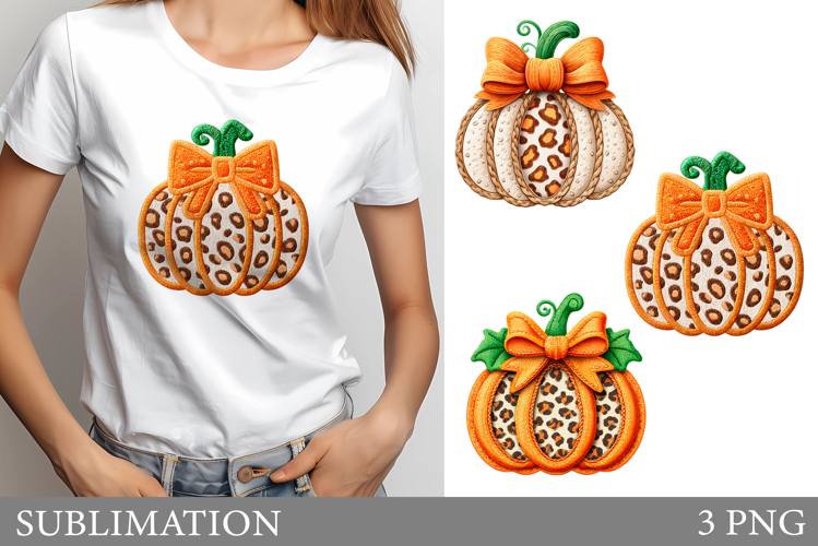 Pumpkin T-Shirt Design. Pumpkin Sublimation