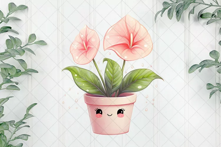 Kawaii Plant Potted Sublimation