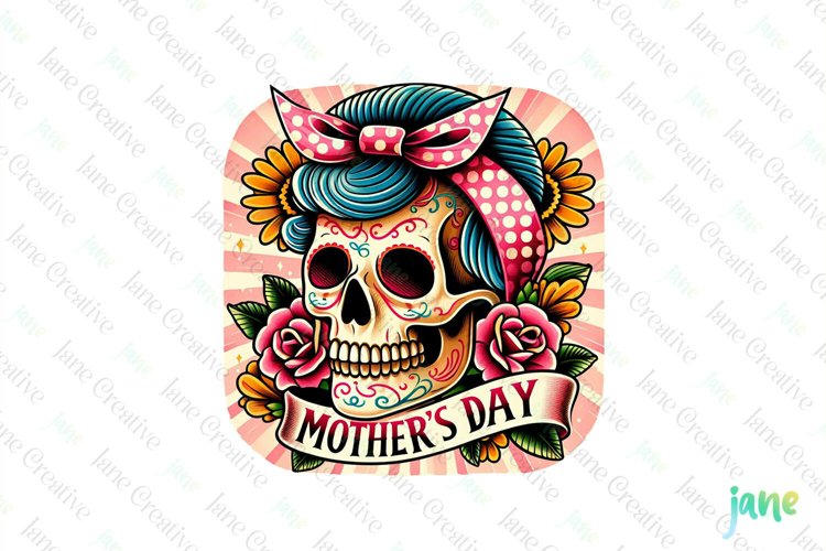 Mother’s Day Neotraditional Tattoo example image 1
