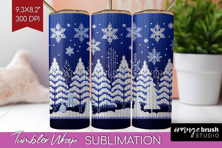 Christmas Tumbler Wrap Image 2