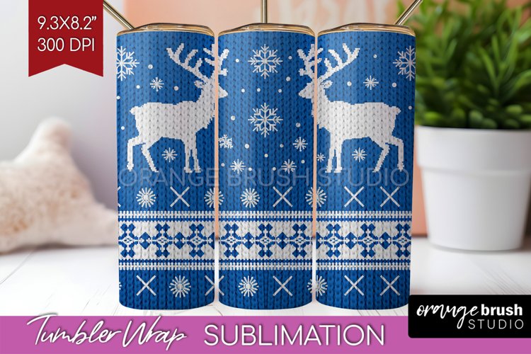 Christmas Tumbler Wrap