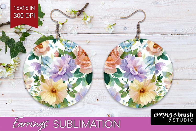 Watercolor Flowers Png Image 15