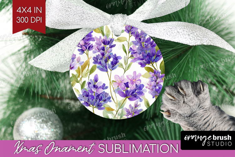 Pastel Flowers Ornament PNG - Summer PNG Sublimation