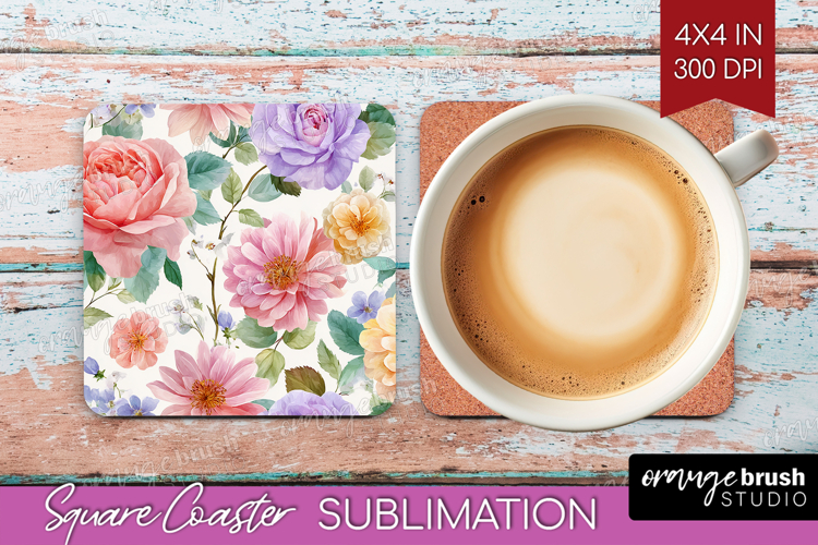 Watercolor Flowers Png Image 13