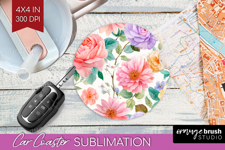 Watercolor Flowers Png Image 9