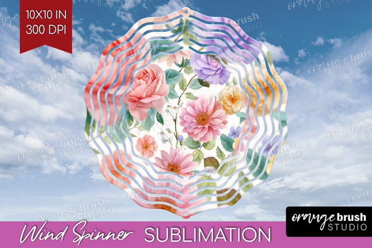 Watercolor Flowers Image 17