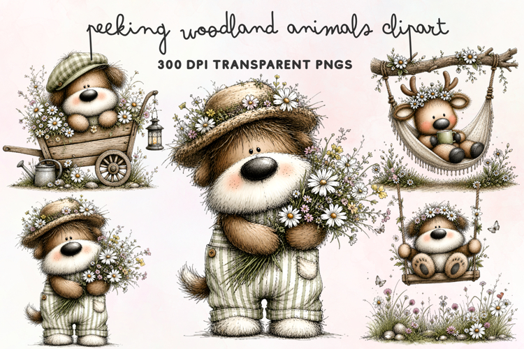 Woodland Animal Clipart Image 14