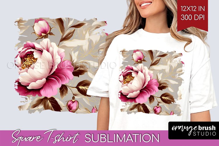 Floral Background Png Image 7