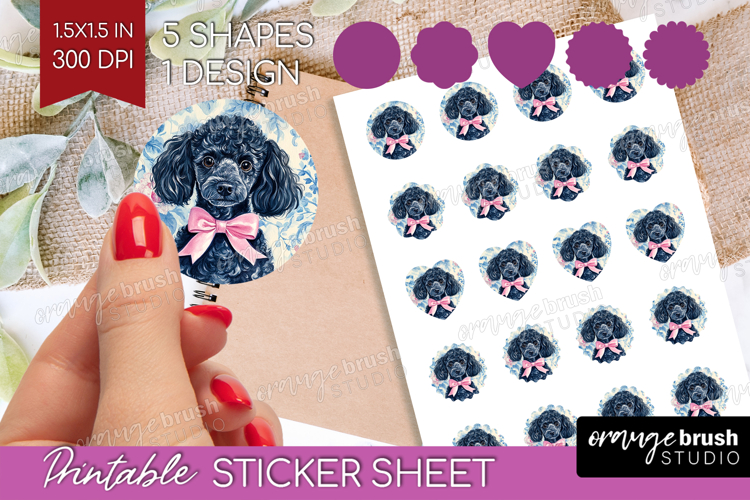 Poodle Clipart Image 5