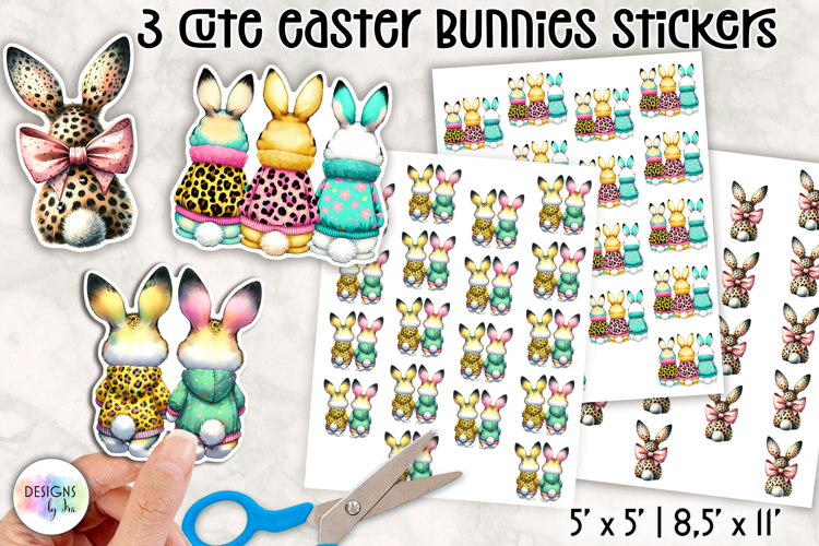 Easter Bunny Clipart Image 6