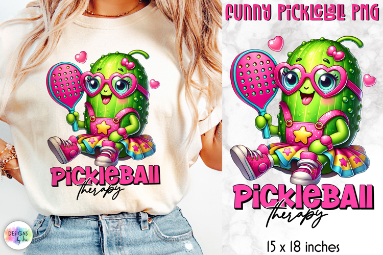 Cute Pickleball Sublimation, Funny Pickleball PNG