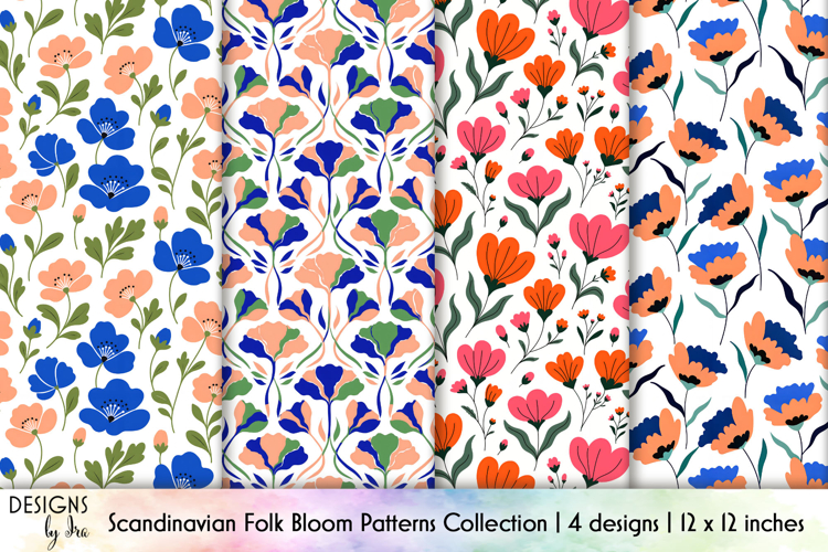 Floral Seamless Pattern Image 13