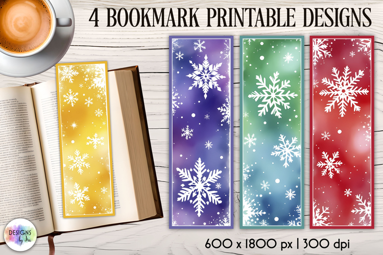 Christmas Bookmark Printables, Book Lover Quotes Bookmarks