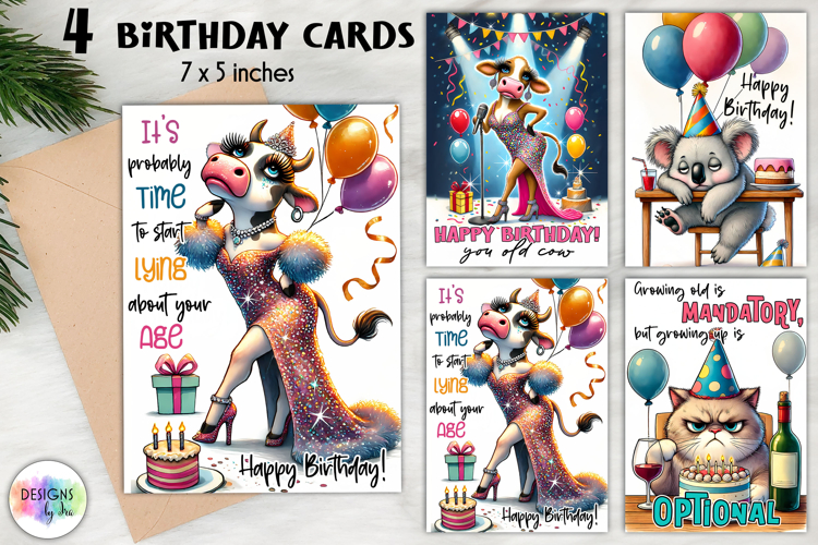Funny Happy Birthday Clipart Image 3