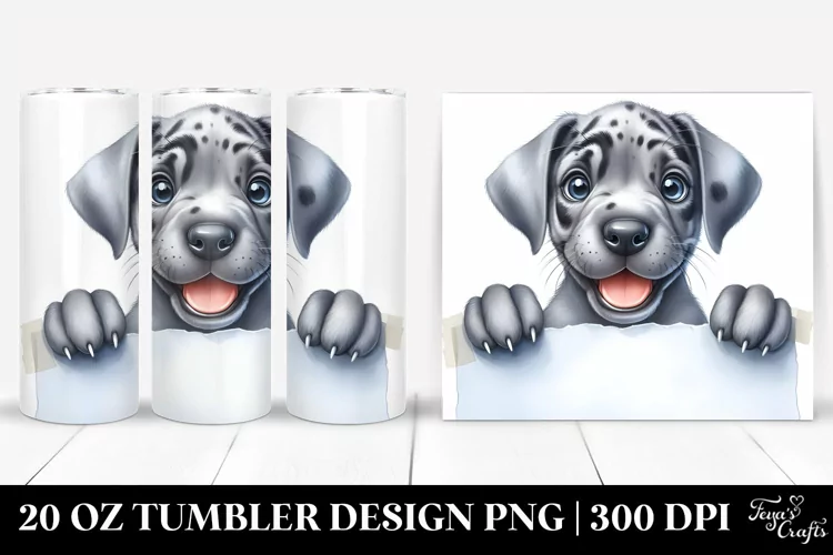 Funny Baby Great Dane | 20 Oz Tumbler