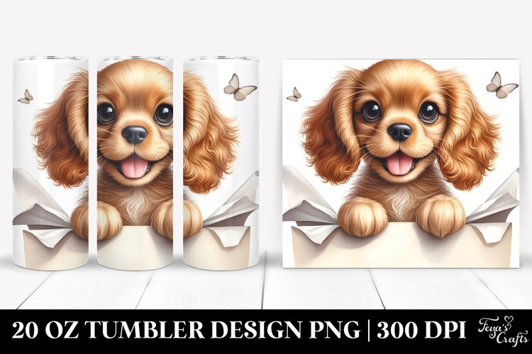 Funny Baby Cocker Spaniel | 20 Oz Tumbler example image 1