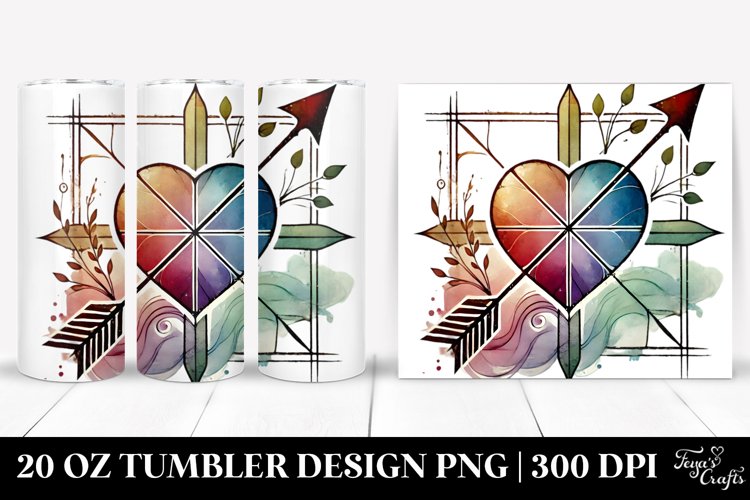 Valentines 20 Oz Tumbler Png