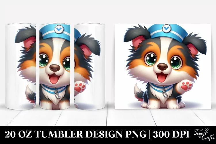 Funny Collie Sealing | 20 Oz Tumbler
