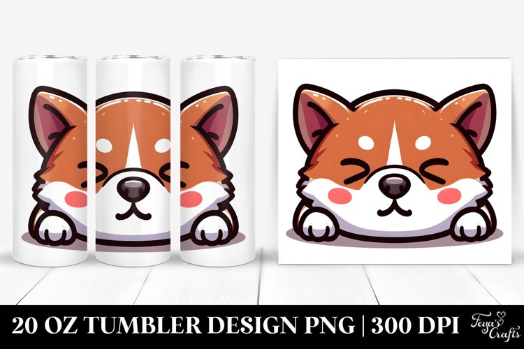 Funny Akita Sleeping | 20 Oz Tumbler
