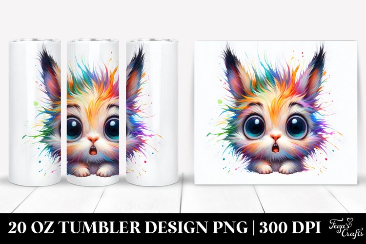Layered Baby Rabbit Tumbler example image 1