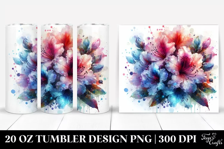 Rhododendron Tumbler