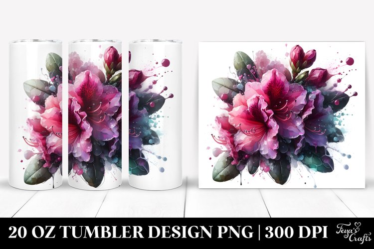 Rhododendron Tumbler example image 1