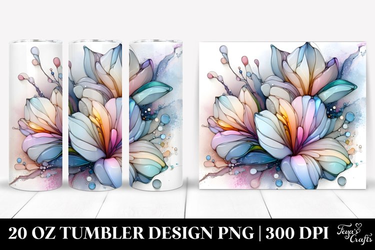 Pastel Watercolor Flower Png Image 14