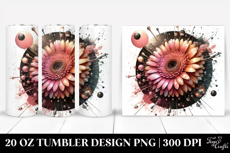 Shiny Gerbera | 20 Oz Tumbler