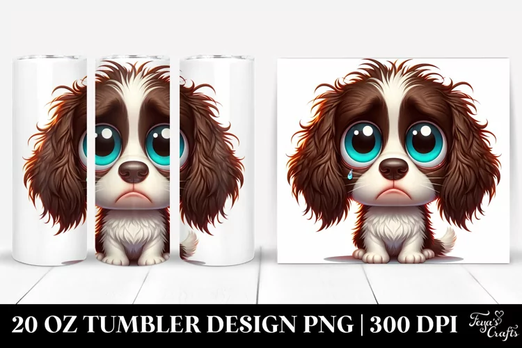Colorful English Springer Spaniel | 20 oz Tumbler