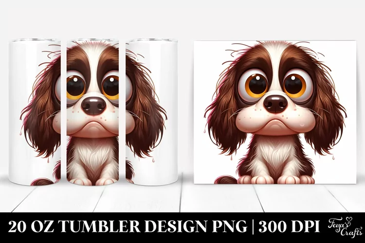 Colorful English Springer Spaniel | 20 oz Tumbler