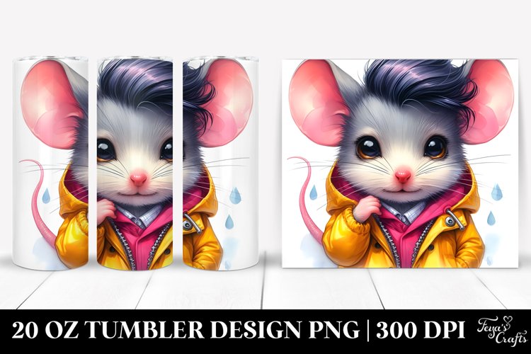 Posing Baby Mouse | 20 oz Tumbler