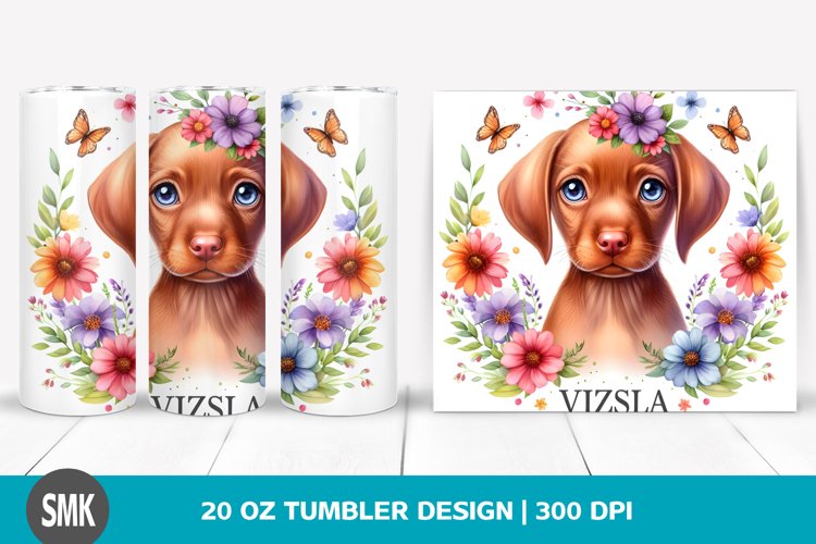 Watercolor Baby Vizsla | 20 oz Tumbler