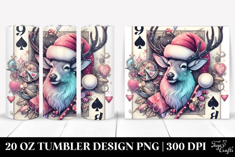 Christmas PNG 20 Oz Tumbler Design