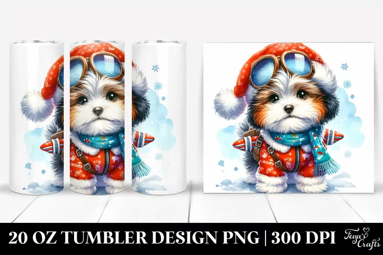 Expressive Baby Havanese 20 Oz Tumbler