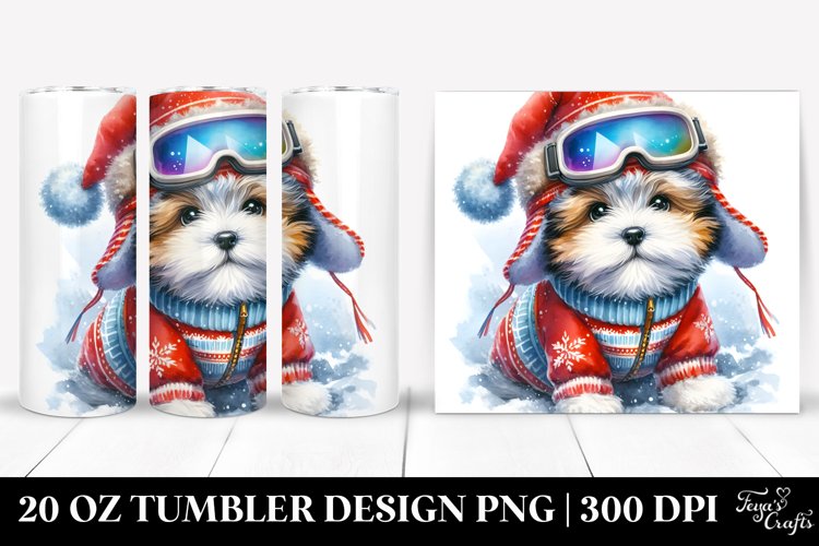 Expressive Baby Havanese 20 Oz Tumbler example image 1