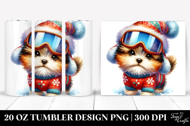 Expressive Baby Havanese 20 Oz Tumbler example image 1