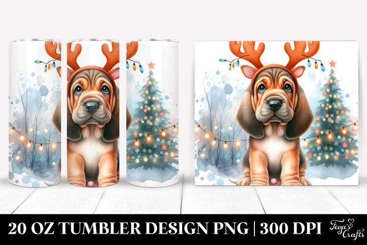 Expressive Baby Bloodhound 20 Oz Tumbler example image 1