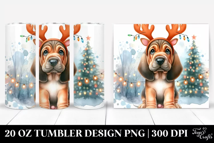 Expressive Baby Bloodhound 20 Oz Tumbler