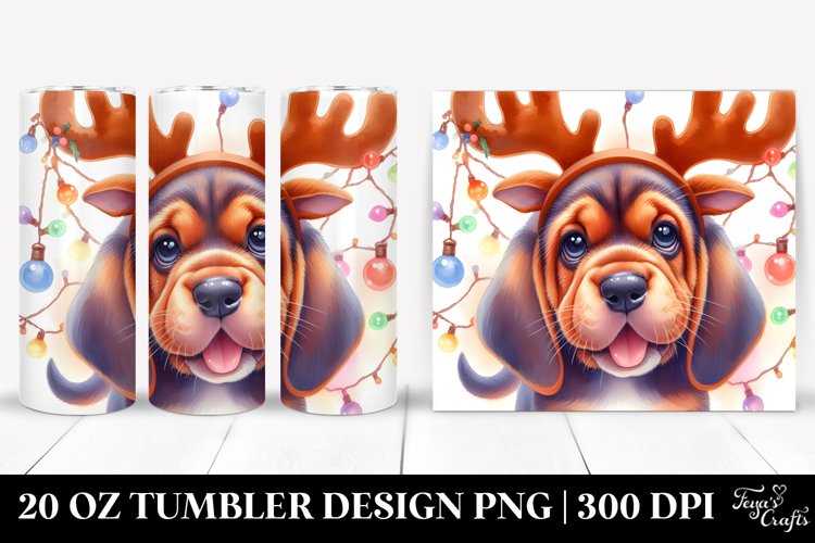 Expressive Baby Bloodhound 20 Oz Tumbler example image 1