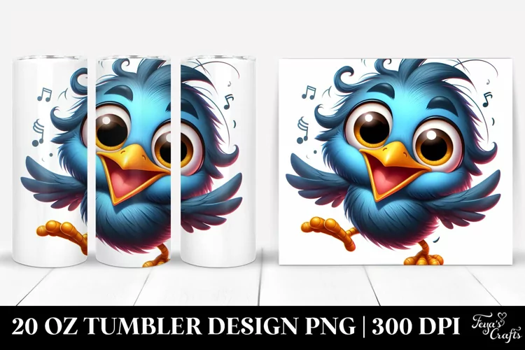 Colorful Crazy Starling | 20 oz Tumbler