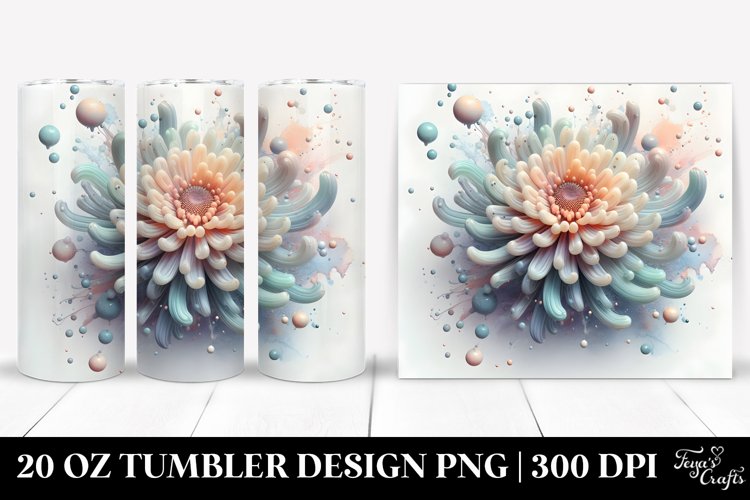 3D Anemone Insertions | 20 oz Tumbler example image 1